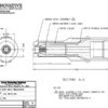 Huck 99-2564 1/4" Dia. NAS/GP Lockbolt Nose Assembly - Image 3