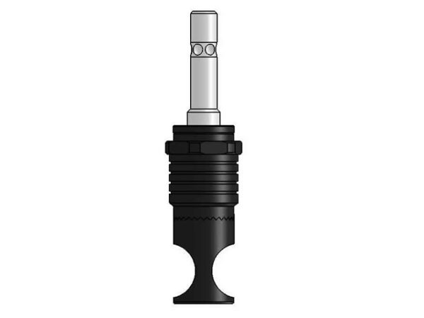 IT396-S-QC Low-Profile, Narrow-Footpiece 10,000 RPM-Rated Microstop Cage, Quick-Change Shank