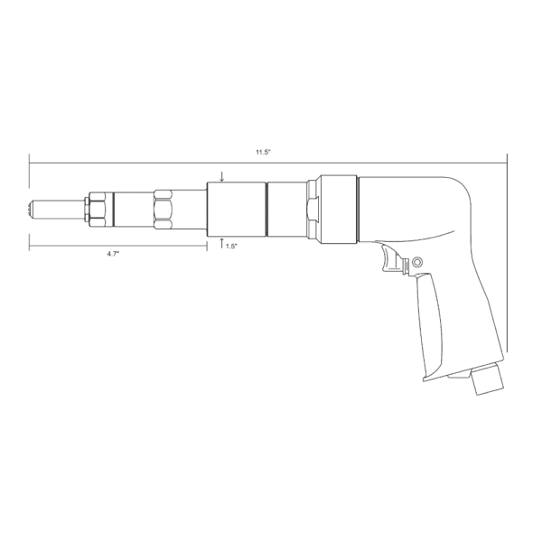 Lok-Fast MTD Pistol-Grip Installation Tool, Composi-Lok - Image 2