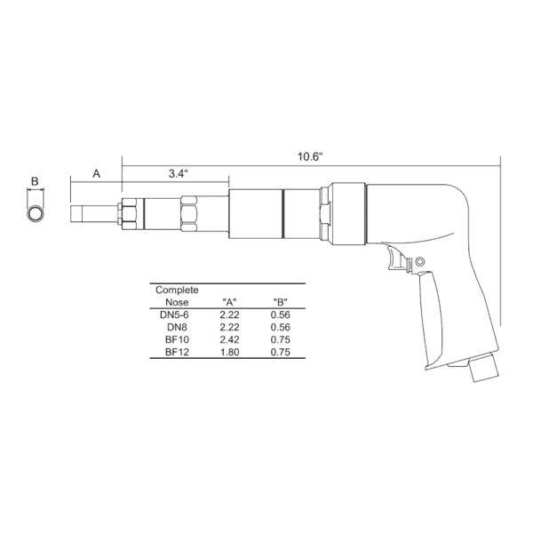 Lok-Fast MTD Pistol-Grip Installation Tool, Visu-Lok II - Image 2