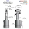 Gage Bilt GB731OS Rivet Gun - Image 2