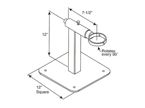 US114BMSP Bench Stand