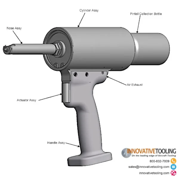 Gage Bilt GB55B Rivet Gun - Image 4